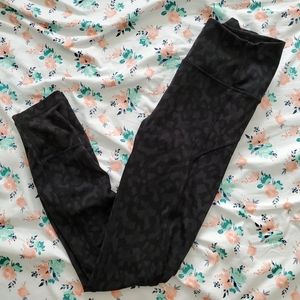Lululemon cheetah print leggings